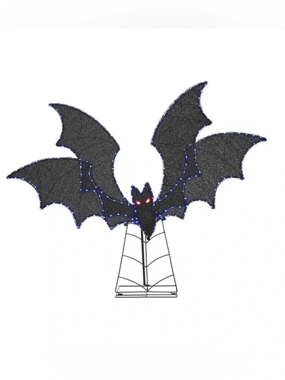 Pre-Lit Halloween Bat
